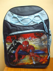 Ghiozdan (rucsac) bleumarin SPIDER -MAN foto