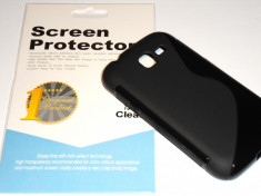 Husa Protectie Silicon Samsung Galaxy Trend Lite Duos S7392 + Folie CADOU! foto