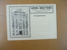 Carte postala Wien Viena Hotel New - York foto