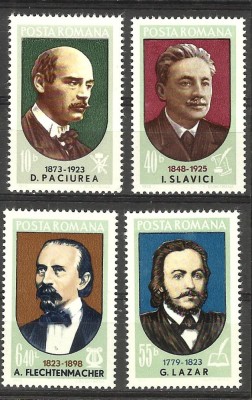 PERSONALITATI 1973 MNH foto