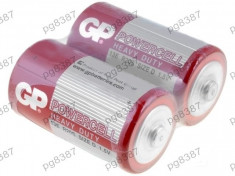 Baterie D, R20, zinc-carbon, 1,5V, GP - 050363 foto