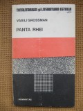 Vasili Grossman - Panta Rhei (Humanitas)