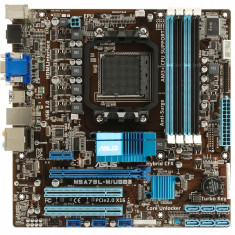 Vand kit AM3 placa de baza Asus M5A78L-M/USB3 socket AM3 cu 4X DDR3 si USB3 plus procesor dualcore Athlon II 215 2.7Ghz plus 2GB rami foto