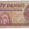 Ungaria bancnota 5 PENGO 1939 RARA