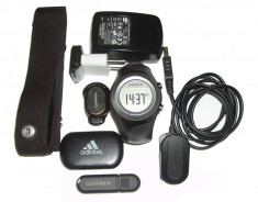 GARMIN FORERUNNER 405 Ceas cu GPS pentru alergare, cu senzori cardiac si cadenta a pasilor (alternative FR310XT, FR210, FR220, FR620, FR910, FR305 . ) foto