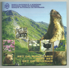 ROMANIA SET MONETARIE 2007, 75 ANI INFIIN PARCULUI NAT MUN RODNEI, nr. BNR 312 foto