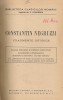 Constantin Negruzzi - Fragmente istorice - interbelica