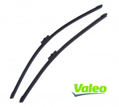 Stergatoare parbriz Mazda 3 2003-2009, VW Bora 2002-2005 , Golf 4 07/2002-10/2003 , Polo 4 9N 2001-0005 - Set - Valeo 530/475 mm foto