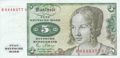 GERMANIA 5 mark 1980 VF+!!! foto