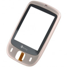 Carcasa rama fata cu touchscreen touch screen digitizer geam HTC Ted Baker Needle, T-Mobile MDA Touch, O2 XDA Nova Originala Original NOUA NOU foto