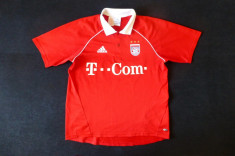 Tricou Adidas FC BAYERN MUNCHEN Climacool; marime M: 53 cm bust, 56 cm lungime foto