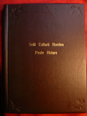 Coperti- Dosar vechi - Solii Culturii Romine peste Hotare foto