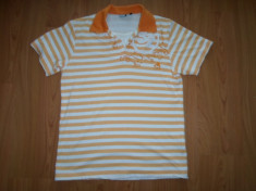 TRICOU TIP POLO ANGELO LITRICO 100% ORIGINAL 100% BUMBAC MARIMEA M foto