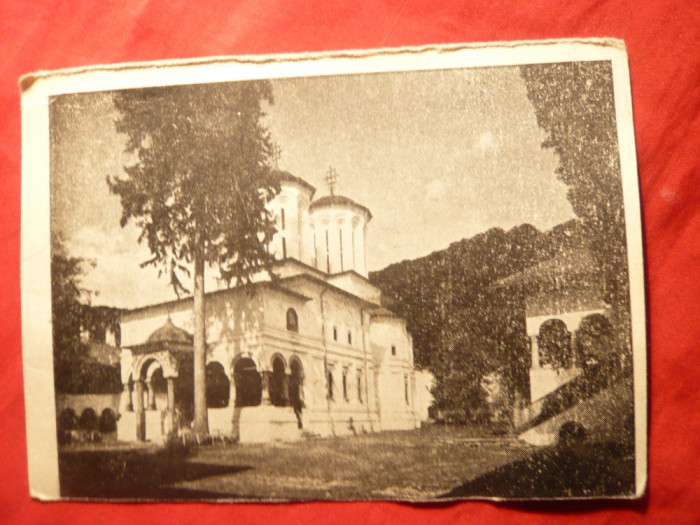 Ilustrata - Manastirea Horezu , interbelica