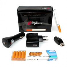 Set Tigara Tigare Electronica E-Health e-Cigarette + 10 filtre cadu + 3 incarcatoare (casa + masina + usb) foto