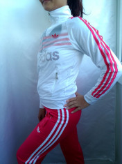 Trening Adidas Dama Alb cu Corai foto