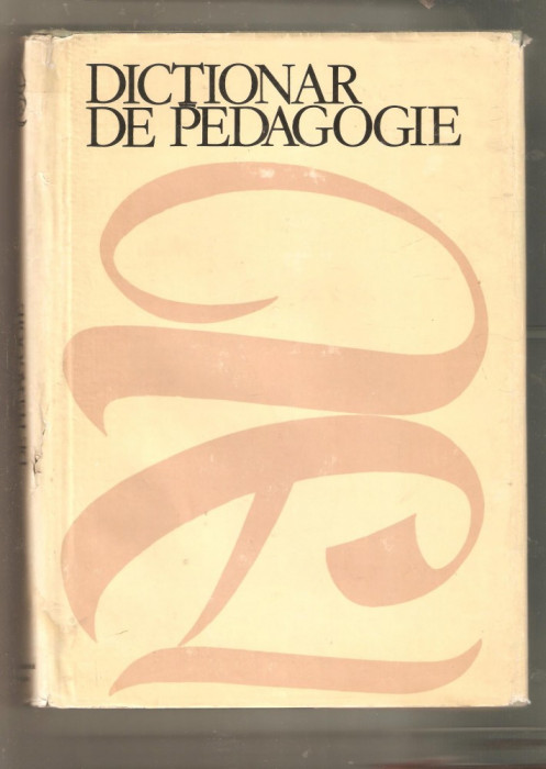 Dictionar de Pedagogie