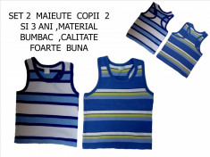 SET 2 MAIEUTE COPII ,MATERIAL BUMBAC ,MARIMI 2 SI 3 ANI, LIVRARE GRATUI foto