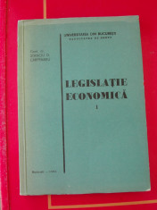 LEGISLATIE ECONOMICA - STANCIU D. CARPENARU . foto