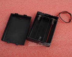 3XAA 3xAA 3*AA 4.5V Battery Holder Box Case Wire Omniseal with Shield (FS00444) foto
