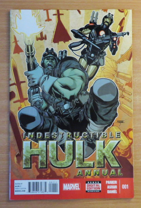 Indestructible Hulk Annual #1 Marvel Comics