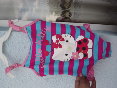 costum de baie hello kitty 2-4 ani foto