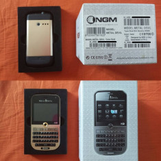 Telefon mobil NGM Metal Devil Gold Dual Sim foto