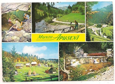 #carte postala(marca fixa)-ALBA -colaj foto