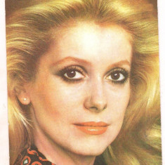 #carte postala(ilustrata)-ACTORI-Catherine Deneuve