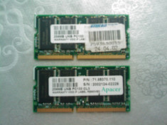 MEMORIE SDRAM PC133 APACER 256MB IMPECABILA foto