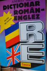 ANDREI BANTAS -DICTIONAR ROMAN-ENGLEZ /40.000 CUVINTE foto