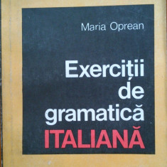 EXERCITII DE GRAMATICA ITALIANA - Maria Oprean