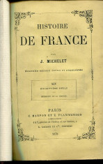 Histoire de France- dix-septieme siecle, Richelieu et la fronde - Autor : J. Michelet - 78030 foto