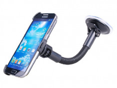 Suport auto parbriz Samsung Galaxy S4 mini i9190 + incarcator auto + folie protectie ecran + expediere gratuita foto