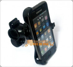 Suport bicicleta motocicleta Samsung Galaxy S i9000 + folie protectie ecran + expediere gratuita foto