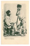 1281 - ETHNIC men, Litho - old postcard - unused
