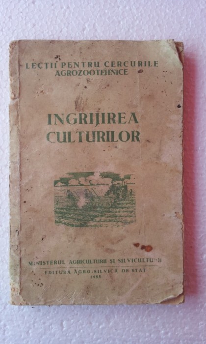 INGRIJIREA CULTURILOR