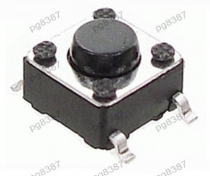 Push buton 4,5x4,8x4 mm-124301 foto