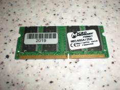 memorie laptop sdram 256MB PC133 SO-DIMM MICROMEMORY MMI4654/256 foto