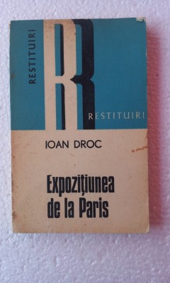 EXPOZITIUNEA DE LA PARIS foto