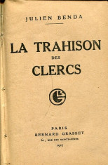 La trahison des Clercs - Autor : Julien Benda - 56302 foto