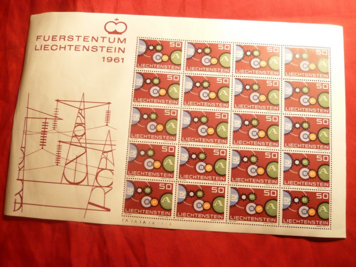 Coala 20 val. - Europa CEPT 1961 Liechtenstein