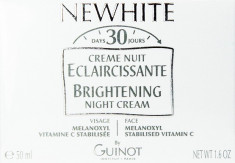 Guinot Newhite Brightening Night Cream - Crema de fata/noapte pentru luminozitate - 50ml foto