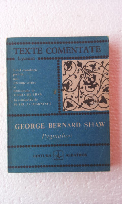 TEXTE COMENTATE- GEORGE BERNARD SHAW foto