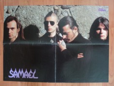 poster SAMAEL - METAL HAMMER, dimensiuni 56/41cm, stare foarte buna foto