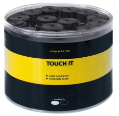 Overgrip Kirschbaum &amp;quot;Touch it&amp;quot; 0.5 mm negru/alb foto