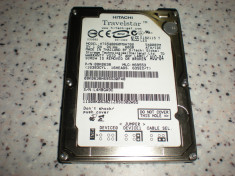 hdd laptop 60 Gb ide hitachi , 5400 rpm , testat , 100% health foto