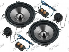 Set 2 difuzoare auto (woofer), 2 tweetere, 2 filtre cu o cale, 70W, TD Line 2/854 - 000942 foto