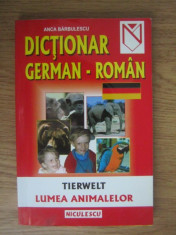 Anca Barbulescu - Dictionar German-Roman foto