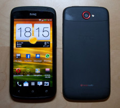 HTC ONE S rosu cu negru la cutie pachet complet ! nou nout! foto
